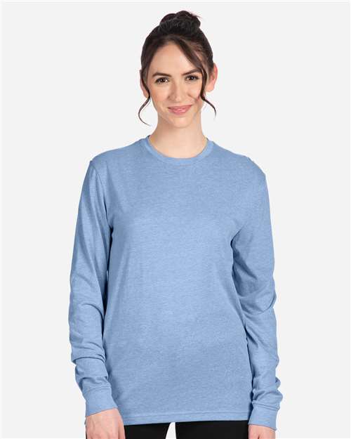 Next Level 6211 - Heather Columbia Blue