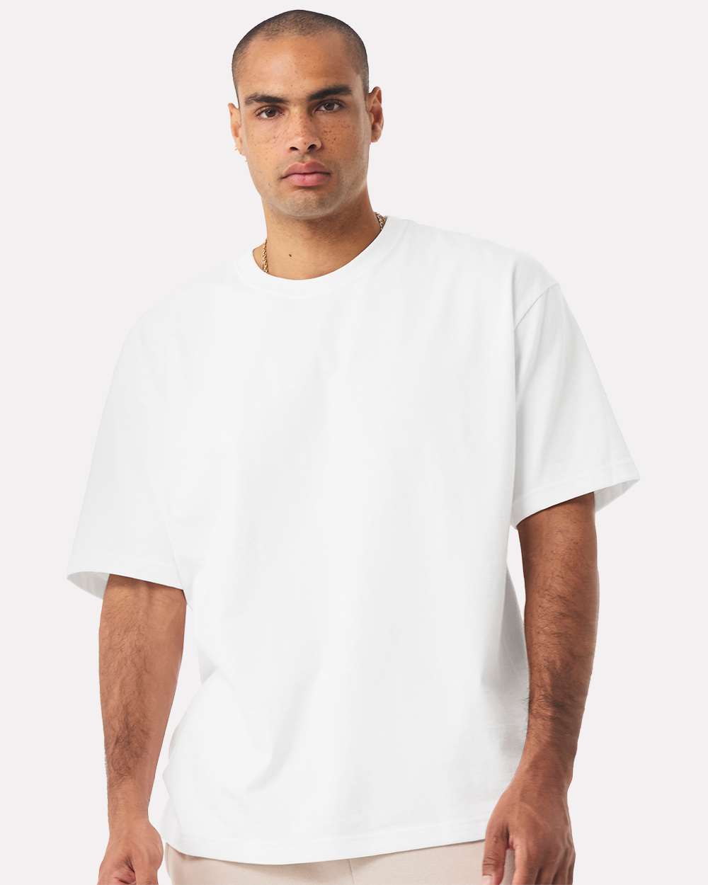BELLA+CANVAS 4610 Unisex Heavyweight T-Shirt in White