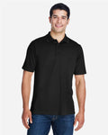 CORE365 88181 Men's Origin Performance Piqué Polo in Black