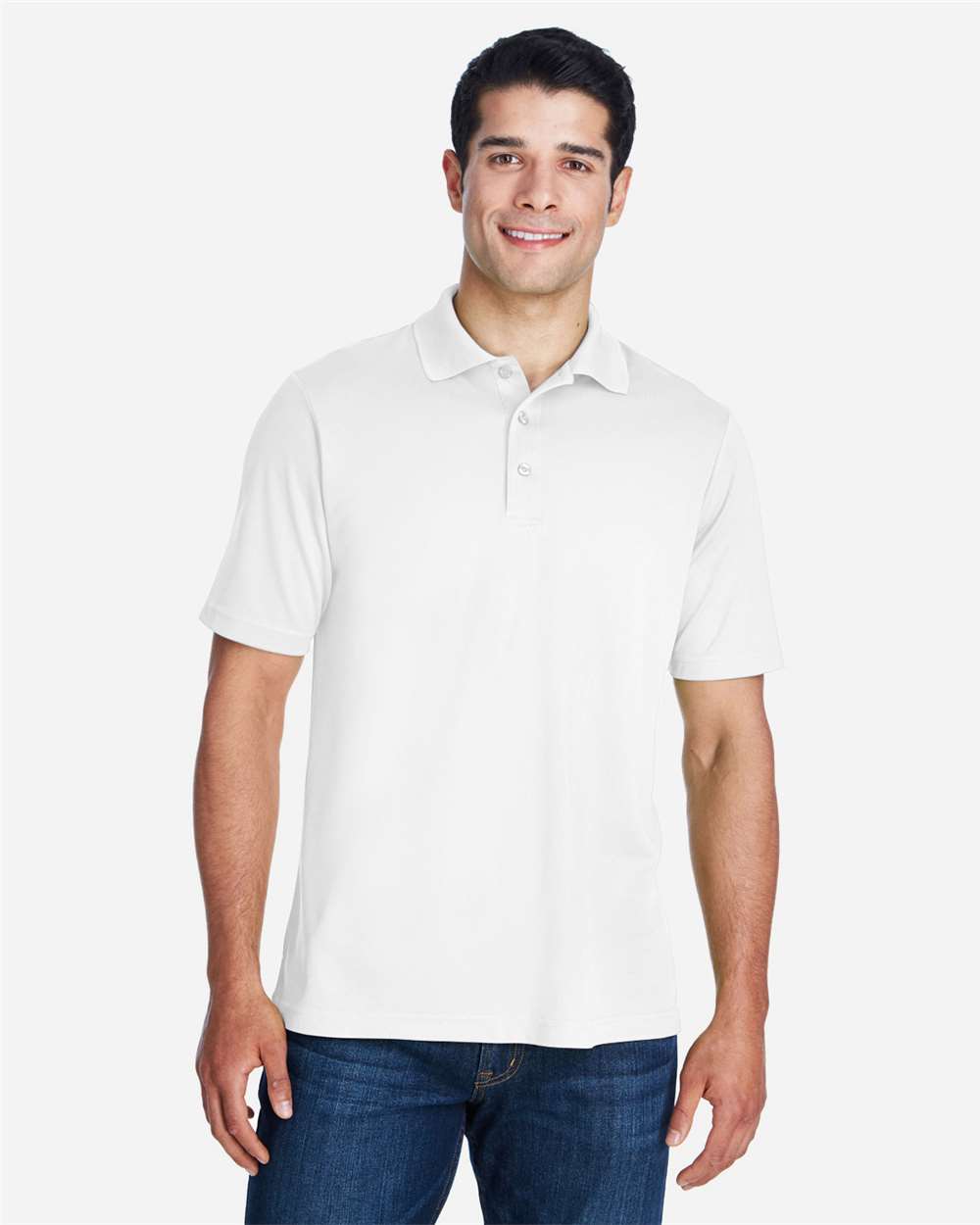 CORE365 88181 Men's Origin Performance Piqué Polo in White