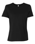 BELLA+CANVAS 6400 Women's Relaxed Jersey Tee - Black