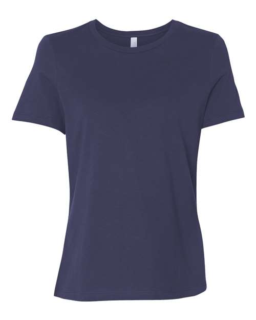 BELLA+CANVAS 6400 Women's Relaxed Jersey Tee - Navy