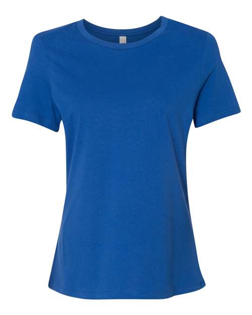 BELLA+CANVAS 6400 Women's Relaxed Jersey Tee - True Royal